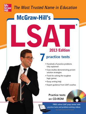 cover image of McGraw-Hill's LSAT with CD-ROM